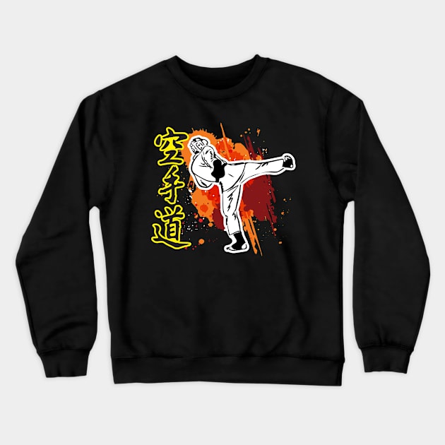 Karate Crewneck Sweatshirt by Dojaja